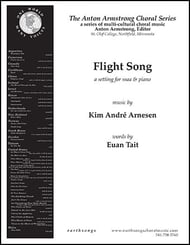 Flight Song SSAA choral sheet music cover Thumbnail